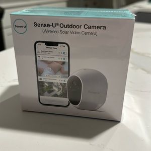 *NWT* Sense-U Security Wireless Camera 2 for Outdoor or Indoor, HD Smart Monitor
